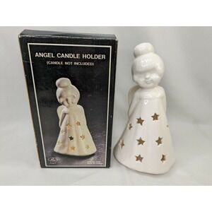 Ceramic Angel Candle‎ Holder 9.5 Inch Price Products